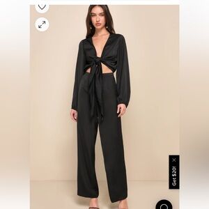 LuLu’s Satin Jumpsuit
